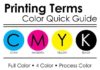 Psychology : Printing Terms Infographic – Color Quick Guide – M&M Group