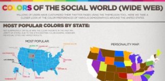 Psychology : Psychology : Infográfico: As cores do mundo social (wide web)
