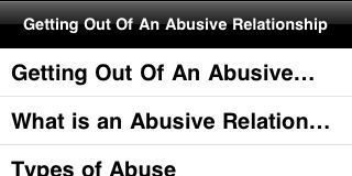 Psychology : Psychology : Psychology : Getting Out of An Abusive Relationship