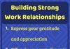 Psychology : Psychology : Psychology : How to Build Strong and Positive Work Relationships