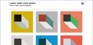 Psychology : SWISS Style Color Picker