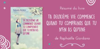 Psychology : résumé du livre ta deuxieme vie commence quand tu comprends que tu n'en as…