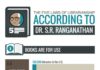 Science infographic – 5 laws of librarianship (infographic)