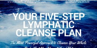 Science infographic – A five step science-backed #lymphatic #cleanse #detox #health #healthy
