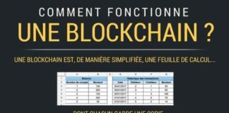 Science infographic – Infographie : Comment fonctionne une Blockchain ?