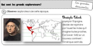 Science infographic – Science infographic – La découverte du Nouveau Monde CE2 – Caracolus: