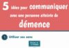 Science infographic – Stratégies pour communiquer avec une personne atteinte de démence – Créé par…