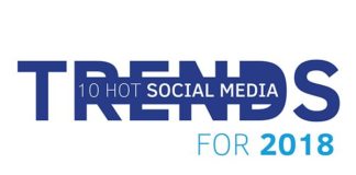 Social media infographic – 10 Social Media Predictions for 2018 – Infographic