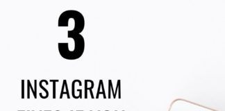 Social media infographic – 3 INSTAGRAM FIXES IF YOU’RE FEELING STUCK