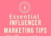 Social media infographic – 4 Essential Influencer Marketing Tips To Boost Your Social Reach