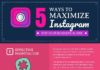 Social media infographic – 5 Ways To Maximize Instagram For Your Business Infographic – Venngage Infographic Examples