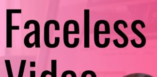 Social media infographic – 5 videos you can record without showing your face – Faceless Video Ideas