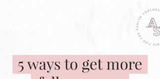 Social media infographic – 5 ways get more followers on Instagram (by taking better pictures)