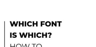 Social media infographic – 7 font characteristics to distinguish fonts