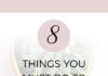 Social media infographic – 8 Things to do Before You Publish Your Blog