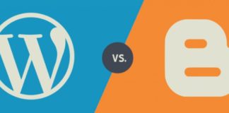 Social media infographic – Blogger vs. WordPress – Which Is Far Better For You When Starting Out