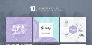 Social media infographic – Bundle – Social Media Packs by Upside Down on Creative Market