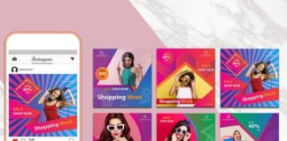 Social media infographic – Colorful Instagram Banner Pack Social Media