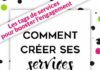 Social media infographic – Comment proposer ses services sur une Page Facebook ?