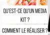 Social media infographic – Comment réaliser un Media Kit ? + 1 exemple à télécharger