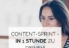 Social media infographic – Content-Planung Online-Kurs