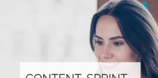 Social media infographic – Content-Planung Online-Kurs