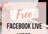 Social media infographic – Facebook Live Video Script Template