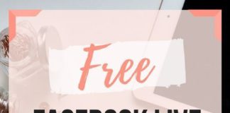 Social media infographic – Facebook Live Video Script Template