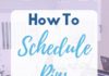 Social media infographic – How To Use This Free Pinterest Scheduler
