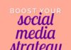 Social media infographic – How to Boost Your Social Media Strategy for 2019