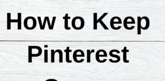 Social media infographic – How to Keep Pinterest Group Boards Simple