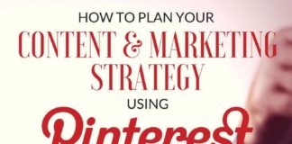 Social media infographic – How to Use Pinterest to Plan Your Content and Marketing Strategy