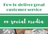 Social media infographic – How to Utilize Social Media for Customer Service [INFOGRAPHIC
