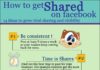 Social media infographic – How to get Shared on Facebook #Infographics Find out even more at the picture