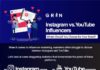 Social media infographic – (Infographie) Influence Marketing : Instagram Vs. YouTube 👊