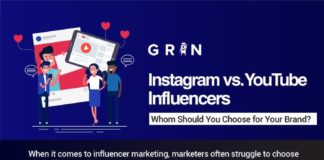 Social media infographic – (Infographie) Influence Marketing : Instagram Vs. YouTube 👊