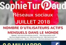 Social media infographic – Infographie : le top 8 des réseaux sociaux dans le monde 2018