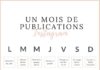 Social media infographic – Je t'ai préparé un mois de publications Instagram, pour te permettre de st…