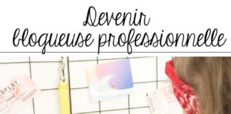 Social media infographic – Mon métier ? Je suis une blogueuse professionnelle.