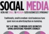 Social media infographic – Small to medium sized business spending in the social media arena. #infographic