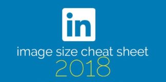 Social media infographic – Social Media Cheat Sheet 2019: Must-Have Image Sizes!