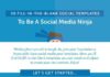 Social media infographic – Social Media Copywriting Guide: How to Be a Social Word Ninja
