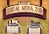 Social media infographic – Social Media Infografik : Social Media Zoo