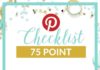 Social media infographic – Social Media Marketing: Master Pinterest for your business 75 point..