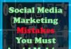 Social media infographic – Social Media Marketing Mistakes To Avoid