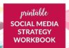 Social media infographic – Social Media Strategy Workbook