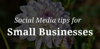 Social media infographic – Social Media Tips for Small Business