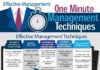 Social media infographic – Some 1 Minute Management Techniques to help you deal with those day to day Manag…