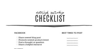 Social media infographic – Stay Focused With A Social Media Checklist via Beauty Divine Design #solopreneur…