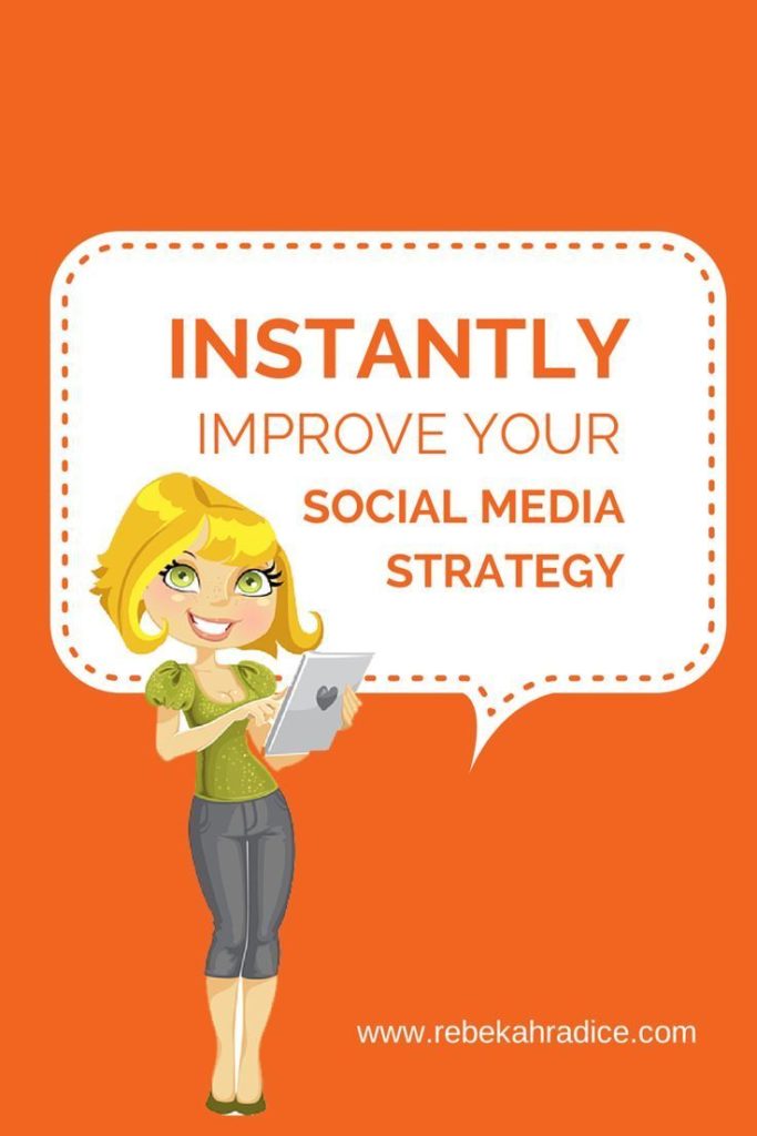 Social Media Infographic - Steps To Instantly Improve Your Social Media ...